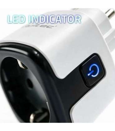 Smart WiFi socket 16A Timer Energy meter