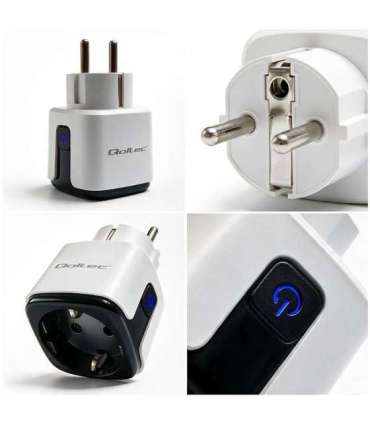 Smart WiFi socket 16A Timer Energy meter