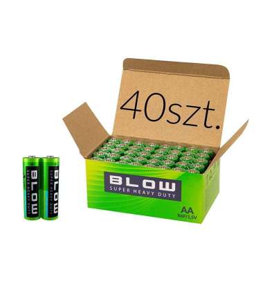 Battery AA R06P Super Heavy Duty 40 pieces