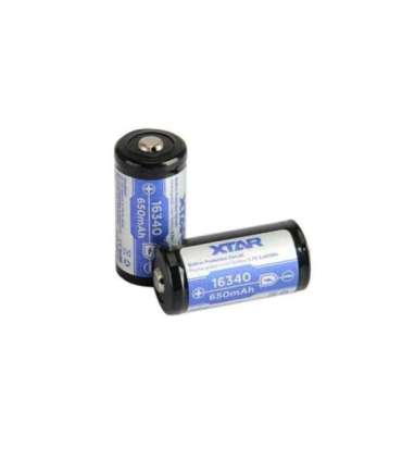 Battery 16340 3,7V Li-ion 650MAH