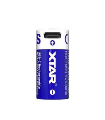 Battery 16340 3,7V Li-ion 900MAH USB-C