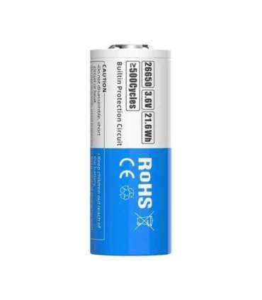 Battery 26650 3,6V Li-ion 6000MAH