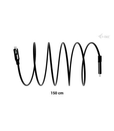 Thunderbolt 4/USB4 Class Pro Cable 240W 2x 4K/120Hz 40Gbps LCD 150 cm