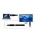 Thunderbolt 4/USB4 Class Pro Cable 240W 2x 4K/120Hz 40Gbps LCD 150 cm