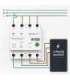 Three phase 63A relay for DIN rail 3P+N Timer