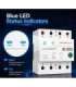 Three phase 63A relay for DIN rail 3P+N Timer