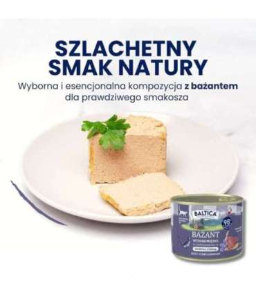 BALTICA Flavors of the Regions Pheasant Mono - wet cat food - 400g