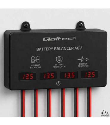 Voltage balancer for 48V batteries 4x12V 10A LED