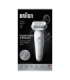 Braun Silk-épil 9 SES9-000 Epilator, Wet & Dry, White/Silver