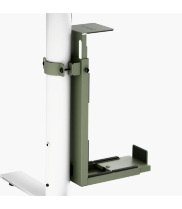 Arozzi Under-desk Arena PC Mount AZ-PCMOUNT-FST Adjustable Height, Width Forest Green