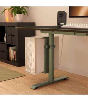 Arozzi Under-desk Arena PC Mount AZ-PCMOUNT-FST Adjustable Height, Width Forest Green