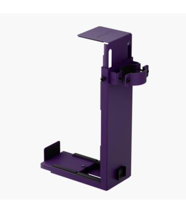 Arozzi Under-desk Arena PC Mount AZ-PCMOUNT-PP Adjustable Height, Width Purple