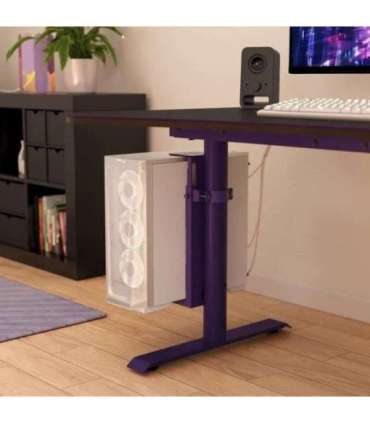 Arozzi Under-desk Arena PC Mount AZ-PCMOUNT-PP Adjustable Height, Width Purple