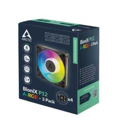 CASE FAN 140MM BIONIX P14 ARGB/3-PACK ACFAN00341A ARCTIC