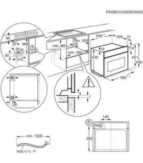 Microwave oven ELECTROLUX LVK7E06GZ