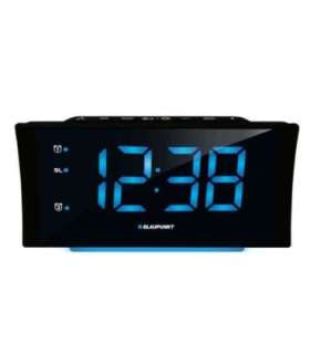 Blaupunkt CR80USB Digital alarm clock Black