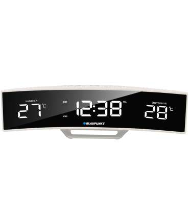 Blaupunkt CR12WH alarm clock Digital alarm clock Black, White