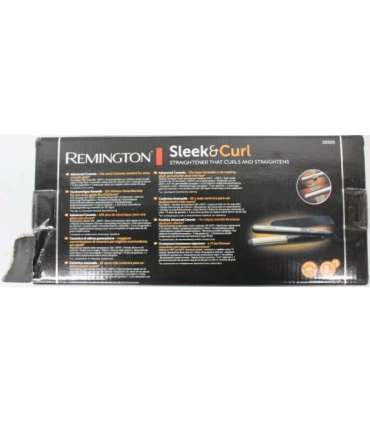 SALE OUT. Remington Hair Straightener S6500 Sleek & Curl Warranty 24 month(s) Ceramic heating system Display