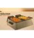SALE OUT. Tristar FR-9342 Double deep fryer, Total capacity 6 L, 3600 W, Stainless Steel/Black Tristar Double deep