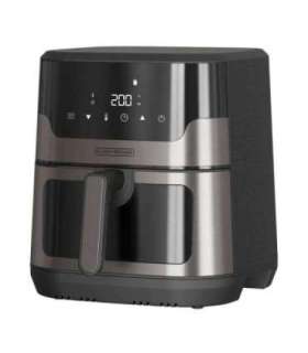 Black+Decker BXAF8001E 1700 W 8 L oil-free deep fryer, black