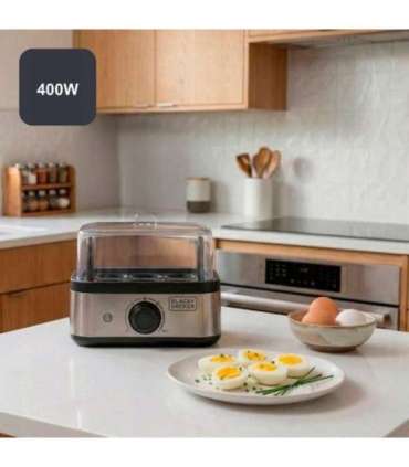 Black+Decker BXKS4800E 400 W 6-egg egg cooker