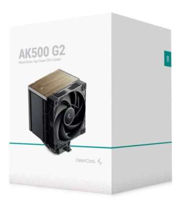 DeepCool AK500 G2 Processor Air cooler 12 cm Black 1 pc(s)
