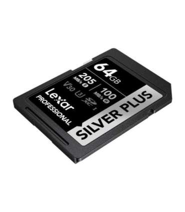 Lexar Professional SILVER PLUS SDXC 64GB memory card