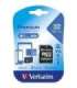 Verbatim 44083 Micro SDHC Premium, 32 GB, MicroSDHC, Class 10, 10 MB/s, 10 MB/s, Black