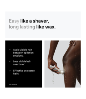 Braun Silk-épil 9 SES9-030 Epilator Operating time (max) 50 min Number of power levels 2 Wet & Dry |