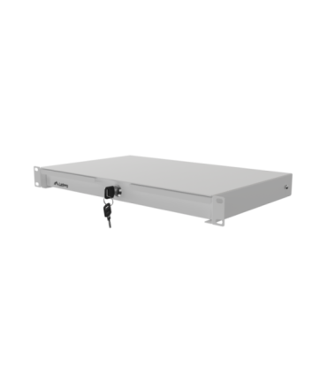 Lanberg 19" Drawer 1U,  max load capacity up to 30 kg assembly AK-2002-S 48.26 x 27 x 4.4 cm Grey