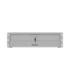 Lanberg AK-2003-S 19" Drawer 3U, max load capacity up to 90 kg, 4 point assembly 48.26 x 36 x 13.2 cm Grey