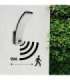 LED Lamp with motion sensor MCE512 B