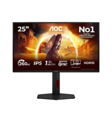 AOC G4 25G4ZR computer monitor 62.2 cm (24.5") 1920 x 1080 pixels LCD Black, Red