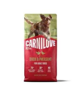 CARNILOVE ACTIVE Dog Dry Made with Duck &  Pheasant for Adult All Breeds 12 kg