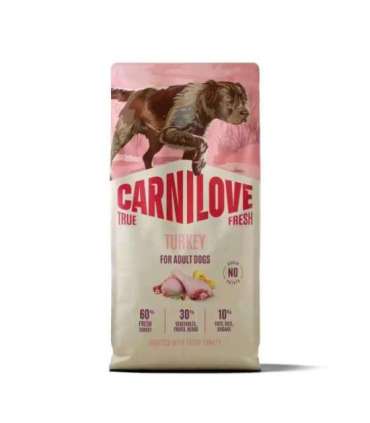 CARNILOVE TRUE FRESH  Dog Dry Turkey for Adult All Breeds 12 kg