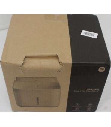 SALE OUT. Xiaomi Smart Pet Fountain 2 EU White DAMAGED PACKAGING 23 month(s)