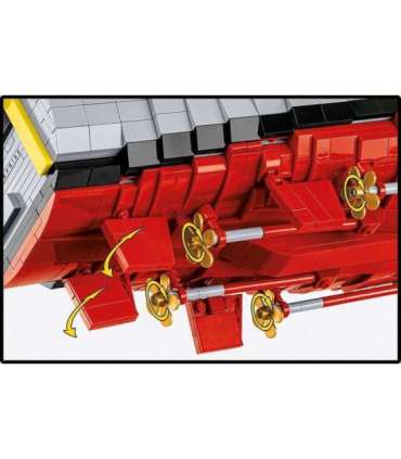 Blocks CVN-65 Aircraft Carrier 6131 blocks