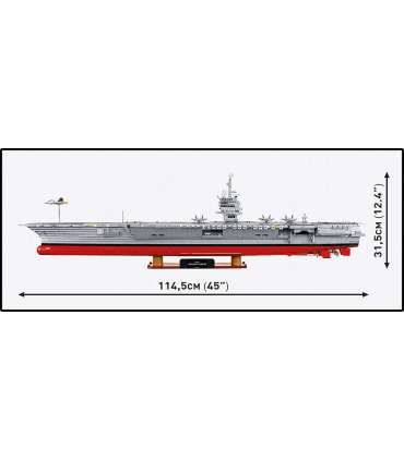 Blocks CVN-65 Aircraft Carrier 6131 blocks