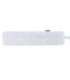 Power strip MCE393 W, 4 sockets 3xUSB, 110-240V AC 50/60Hz. 2.1A max 2500W, 3m white