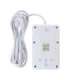 Power strip MCE393 W, 4 sockets 3xUSB, 110-240V AC 50/60Hz. 2.1A max 2500W, 3m white