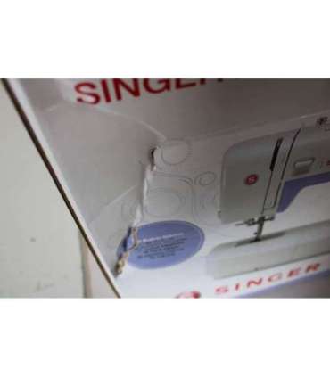 SALE OUT. Singer Sewing Machine Simple 3232 Number of stitches 32 Number of buttonholes 1 White DAMAGED
