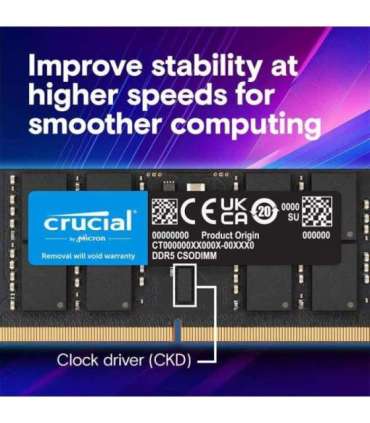NB MEMORY 32GB DDR5-6400/CT32G64C52CS5 CRUCIAL