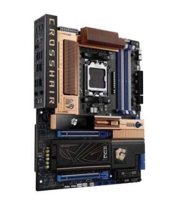 Mainboard|ASUS|AMD X870E|Socket AM5|ATX|RAM DDR5-SDRAM|4xSlots|Wi-Fi Yes|Bluetooth Yes|5xNumber of M.2 (M) slots|ROGCROSSHAIR