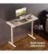 DESK MOTORISED/WHITE WDT221E-W ONKRON