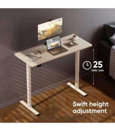 DESK MOTORISED/WHITE WDT221E-W ONKRON
