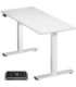 DESK MOTORISED/WHITE WDT221E-W ONKRON