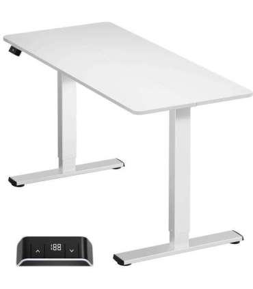 DESK MOTORISED/WHITE WDT221E-W ONKRON