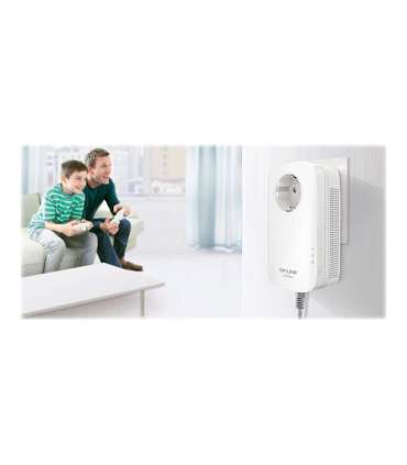 TP-LINK AV1300 Gigabit Passthrough Powerline Starter Kit TL-PA8010P KIT 1300 Mbit/s Ethernet LAN (RJ-45) ports 1