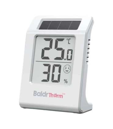 BALDRTHERM E0587TH Solar-Powered Thermohygrometer