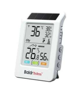 BALDRTHERM HCS596WB Solar-Powered Wi-Fi Thermohygrometer